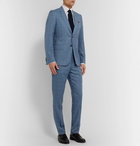 Paul Smith - Blue Soho Slim-Fit Prince of Wales Checked Wool Suit Trousers - Blue