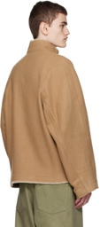 3MAN Beige Blanket Jacket