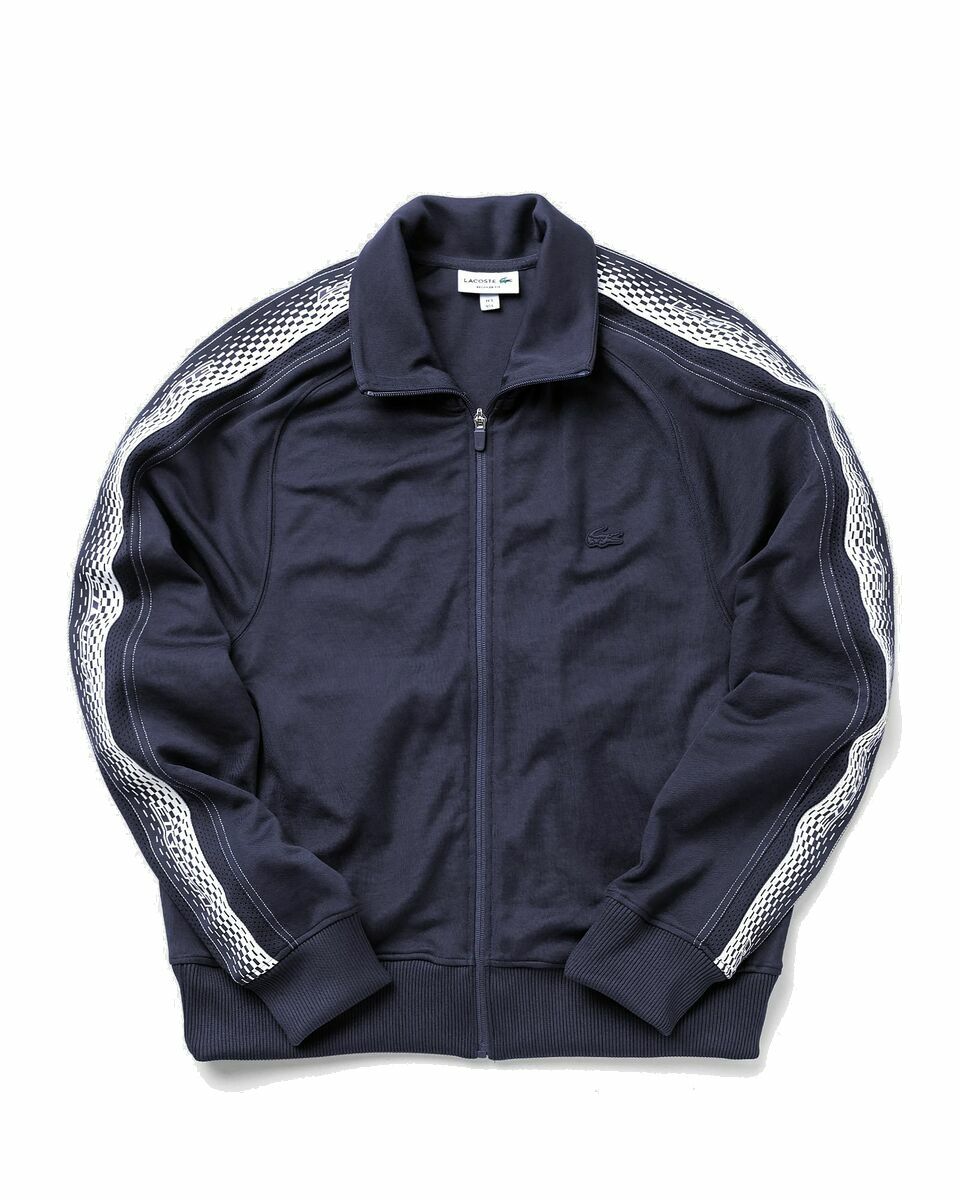 Photo: Lacoste Sweatshirt Blue - Mens - Track Jackets|Zippers