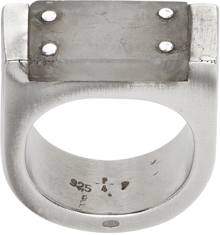 Photo: Parts of Four Silver Plate Ring