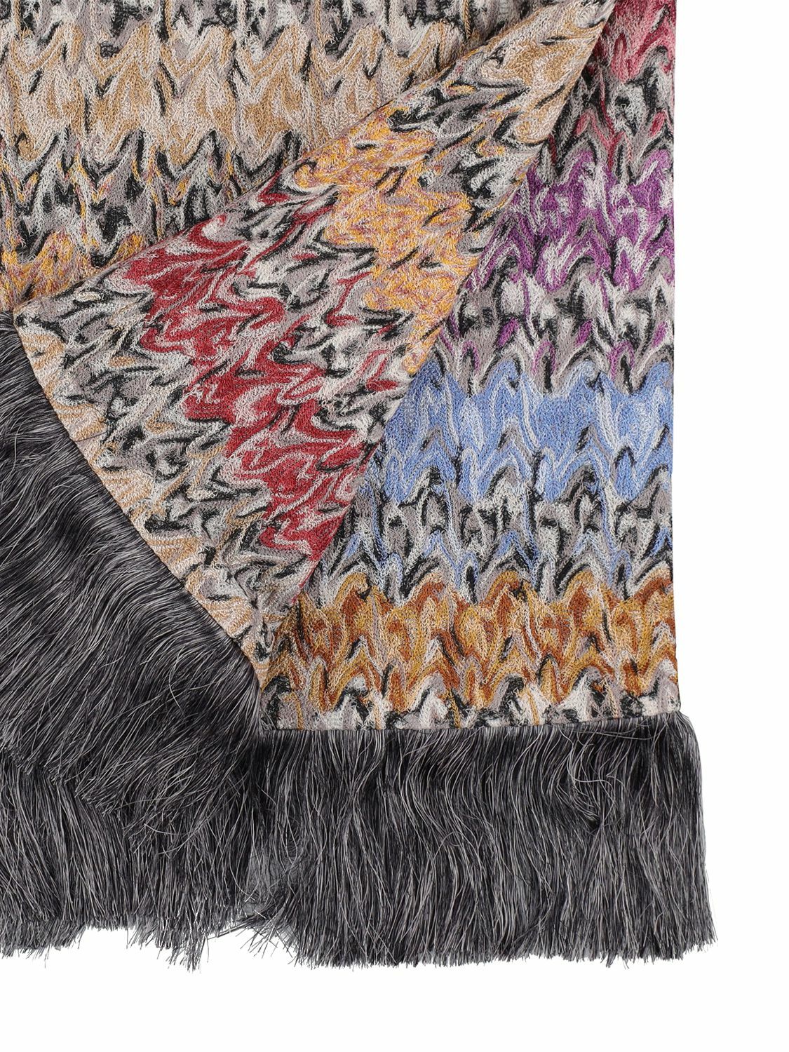MISSONI HOME Bethany Throw Blanket W/ Fringe