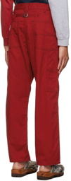 NEEDLES Red SMITH'S Edition Painter Trousers