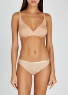 Hanro Sensation Soft-cup bra Beige