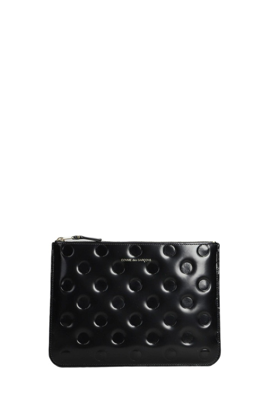Photo: Comme des Garçons Wallet Clutch In Black Leather