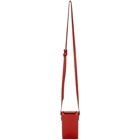 Lanvin Red Cigarette Case Pouch