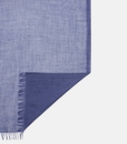 Brunello Cucinelli Cashmere and silk scarf