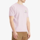 New Amsterdam Surf Association Men's Tall Grass T-Shirt in Fair Orchid