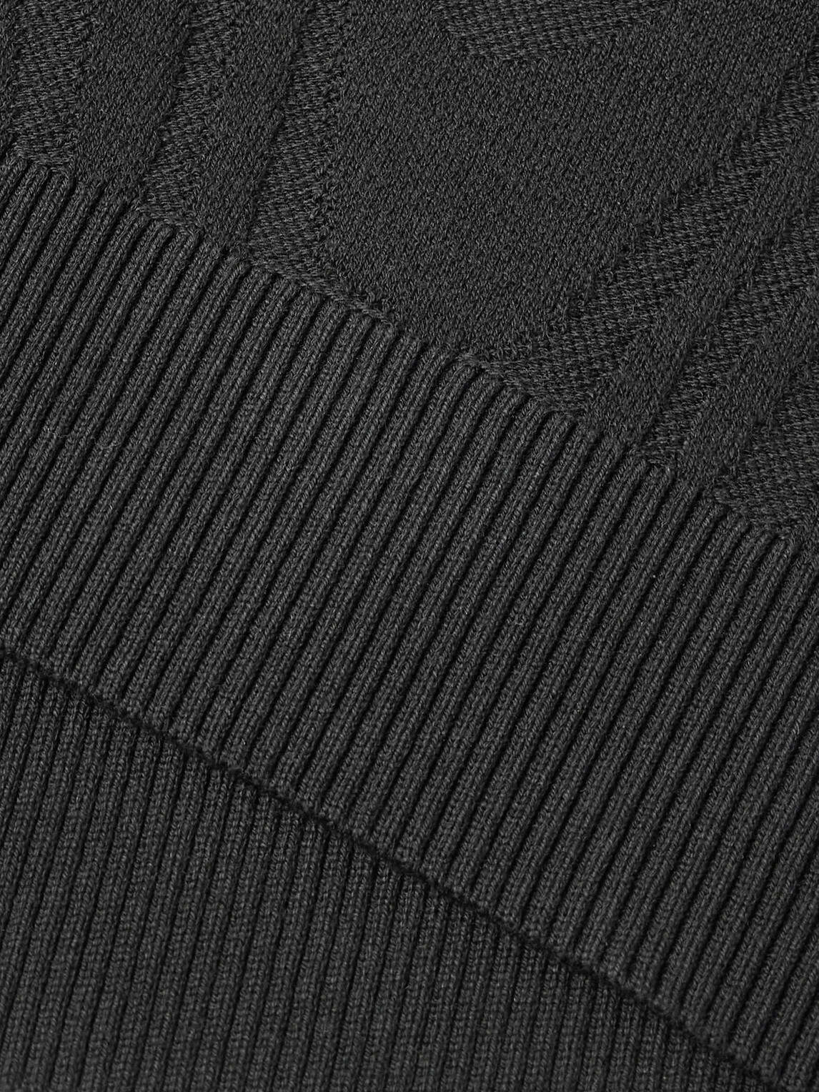 Frescobol Carioca - Rino Cotton and Silk-Blend Polo Shirt - Black