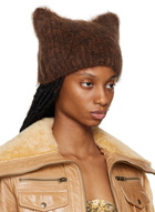 KNWLS Brown Precious Beanie