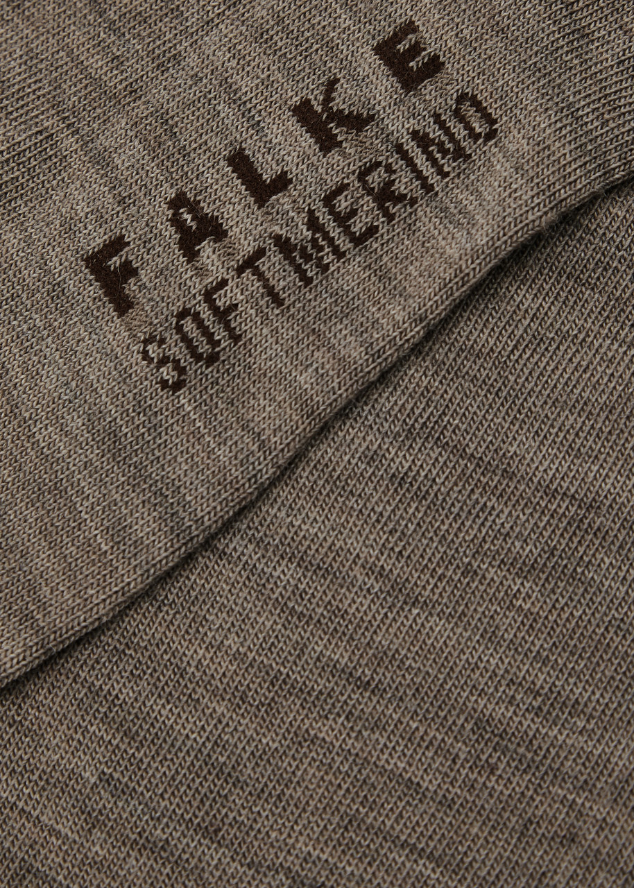 Falke Soft Merino Wool-blend Socks Grey 41-42 (IT41 -42 / UK8