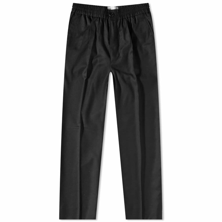 Photo: AMI Men's Elasticated Trousers in Black