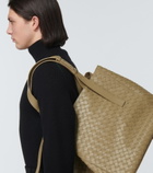 Bottega Veneta - Cube Intrecciato leather tote bag