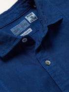 Blue Blue Japan - Indigo-Dyed Cotton-Twill Shirt - Blue