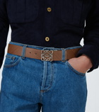 Loewe - Anagram leather belt