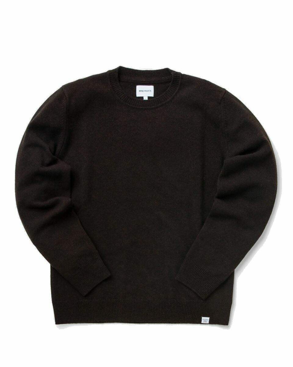 Photo: Norse Projects Sigfred Lambswool Black - Mens - Pullovers