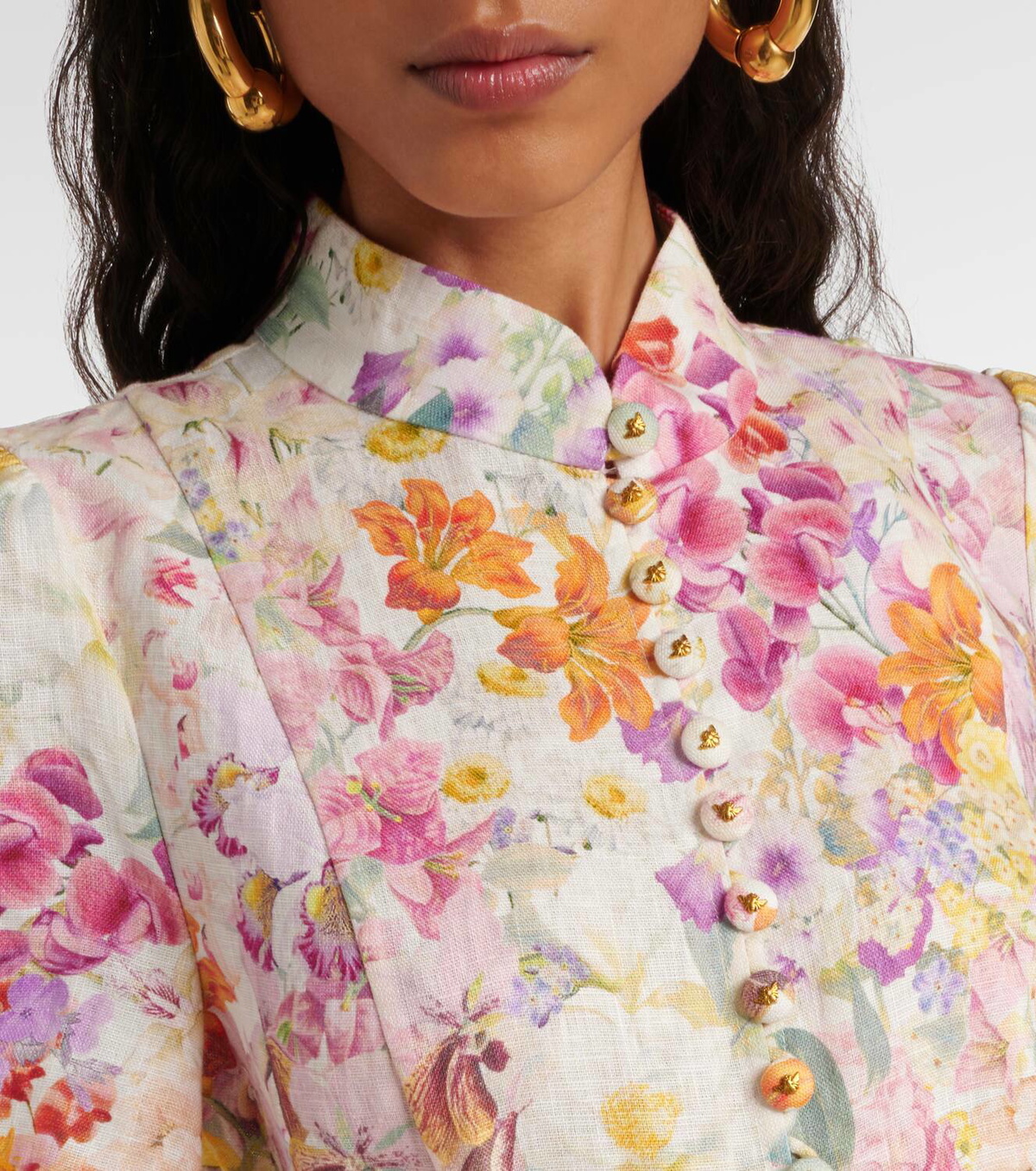 【Zimmermann】Natura floral linen minidress Zimmermann Natura floral linen minidress Zimmermann