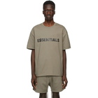 Essentials Taupe Logo T-Shirt