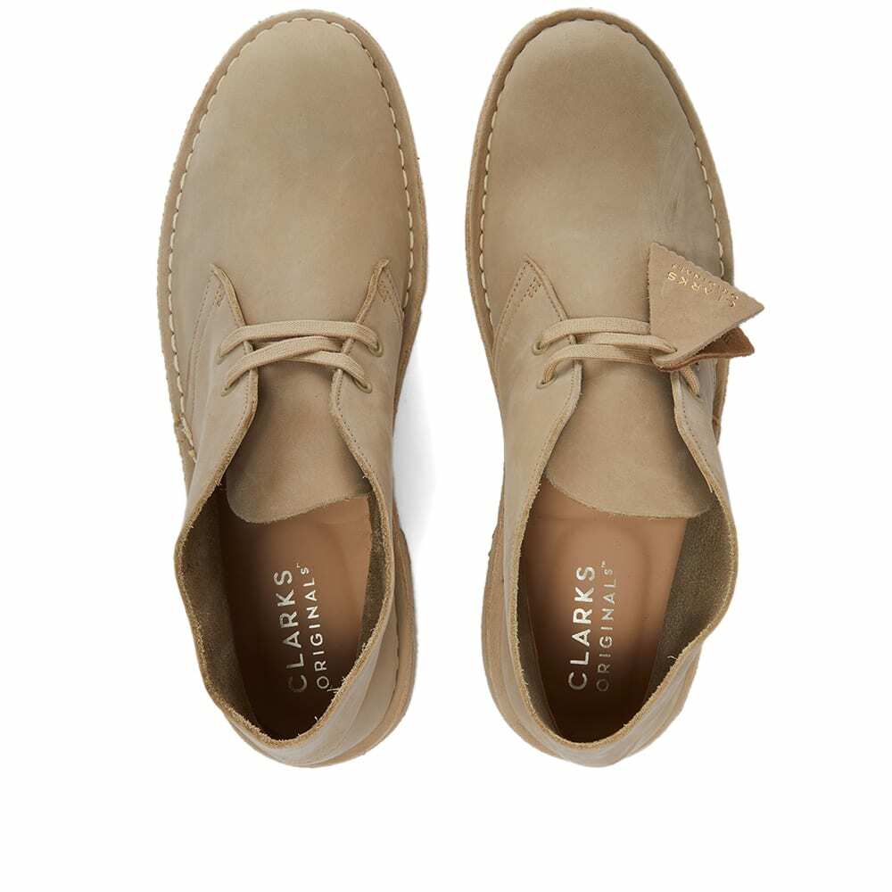 RE ARRIVAL/再入荷 Clarks Originals Nubuck Tan Light in Boot Desert Men's 靴