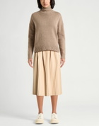 Jijil Womens Midi skirt in Beige