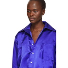 Matthew Adams Dolan Blue Oversized Oxford Shirt