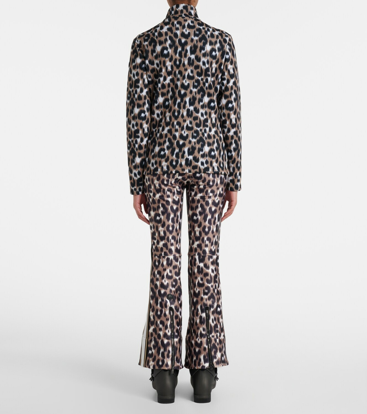 Fusalp Orion leopard-print ski top