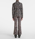 Fusalp Orion leopard-print ski top