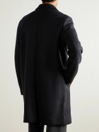 Sunspel - Boiled Wool-Blend Coat - Blue