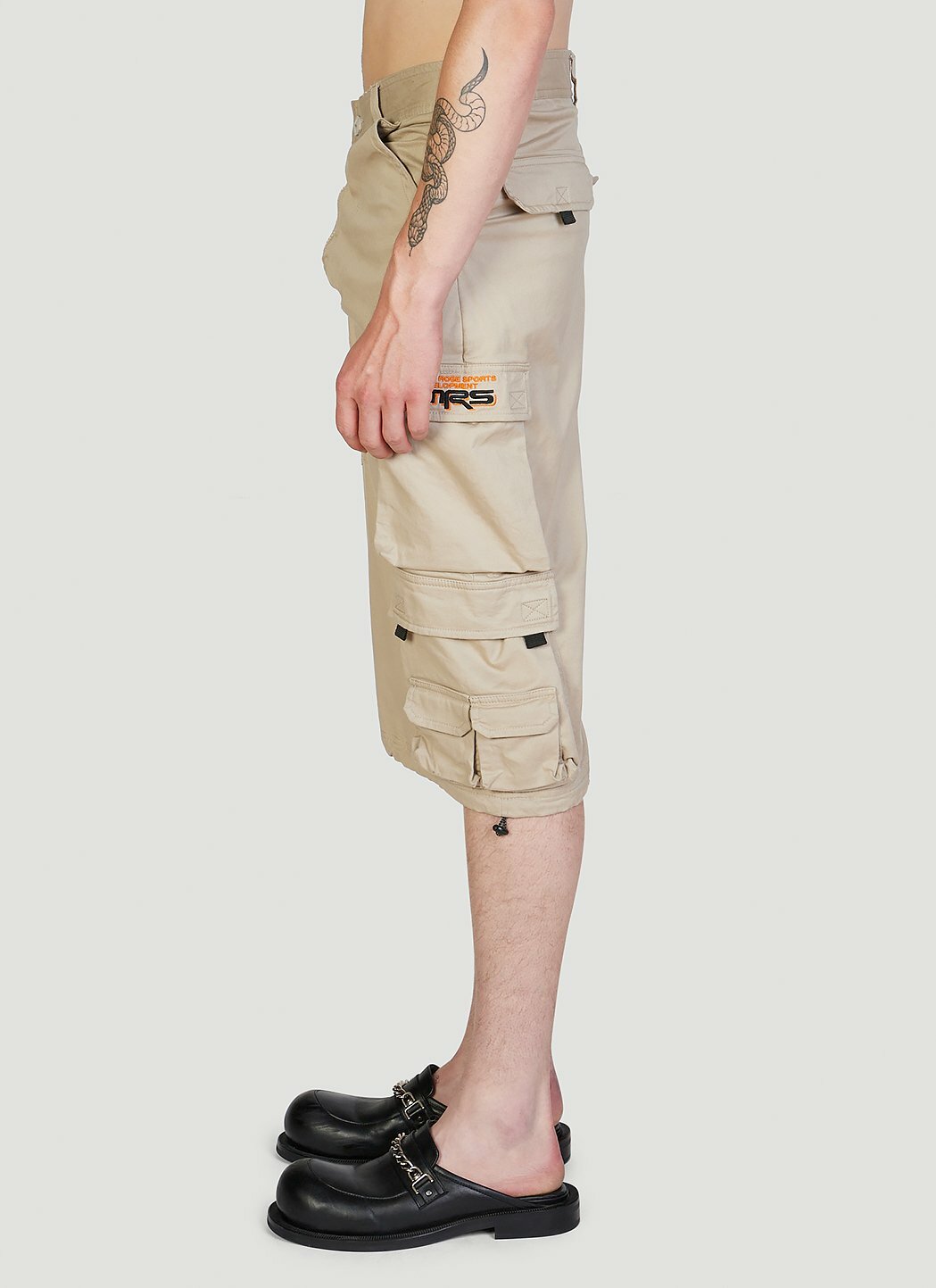 Martine Rose Pulled Cargo Shorts