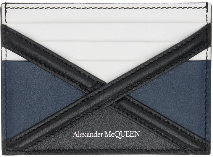 Photo: Alexander McQueen Multicolor 'The Harness' Card Holder