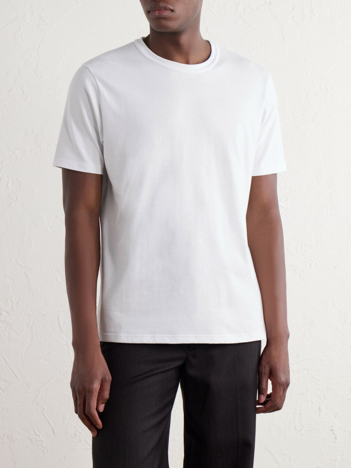 Gabriela Hearst - Bandeira Cotton-Jersey T-Shirt - Neutrals