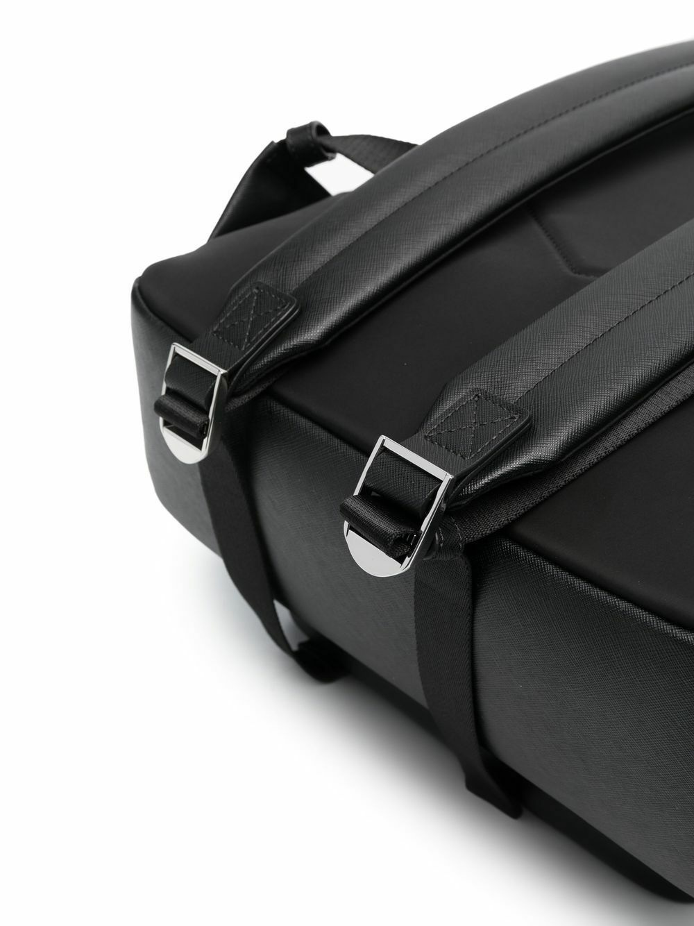 EMPORIO ARMANI - Logo Leather Backpack