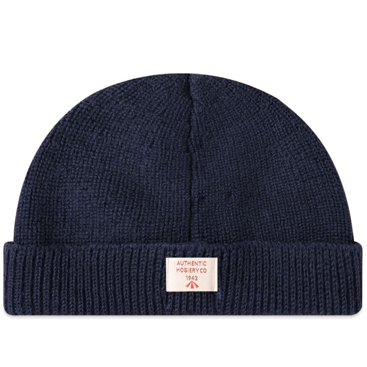 Photo: Nigel Cabourn Broad Arrow Embroidered Beanie