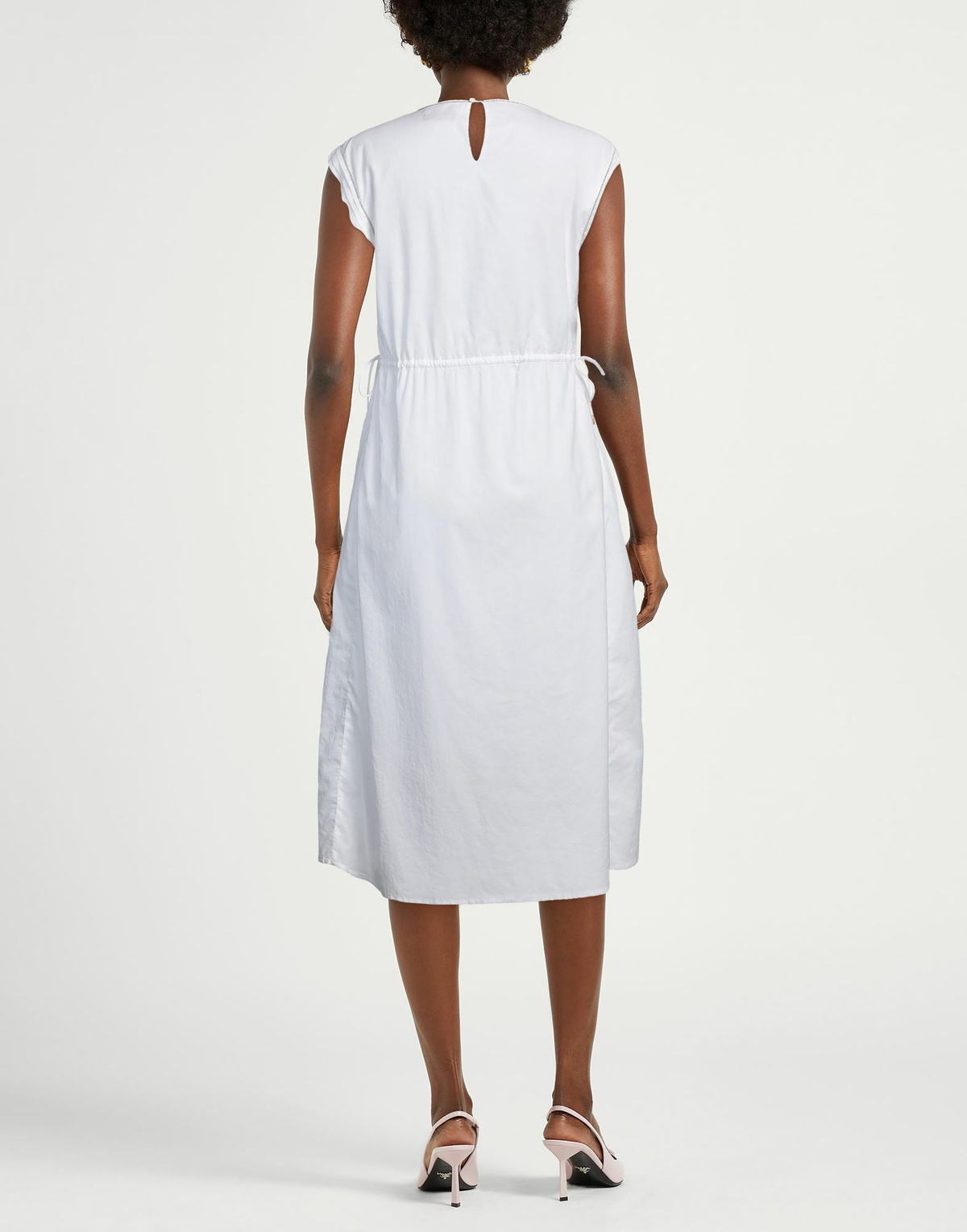 Peserico Womens Midi dress in White