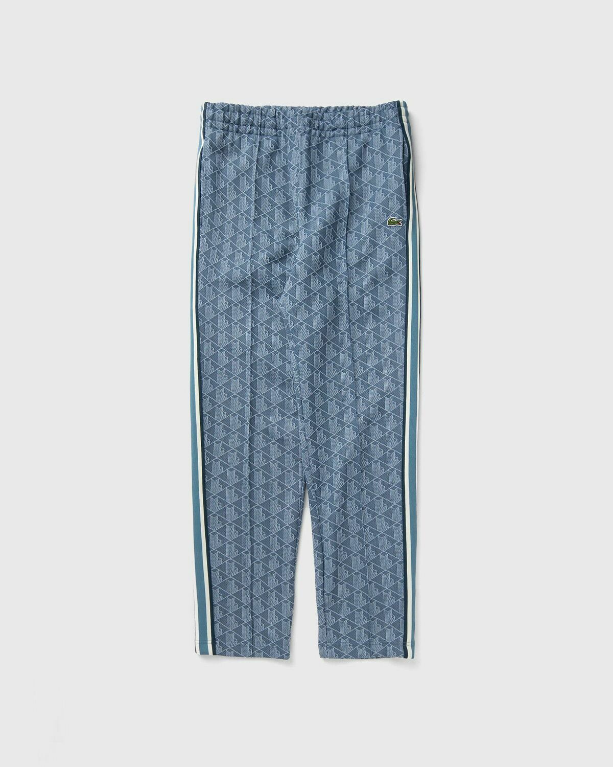Lacoste PARIS MONOGRAM JACQUARD SWEATPANTS Blue Mens Track Pant