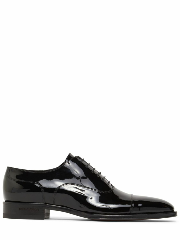 Photo: DSQUARED2 Oxford Patent Leather Lace-up Shoes