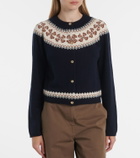 Frame Fair Isle cashmere cardigan