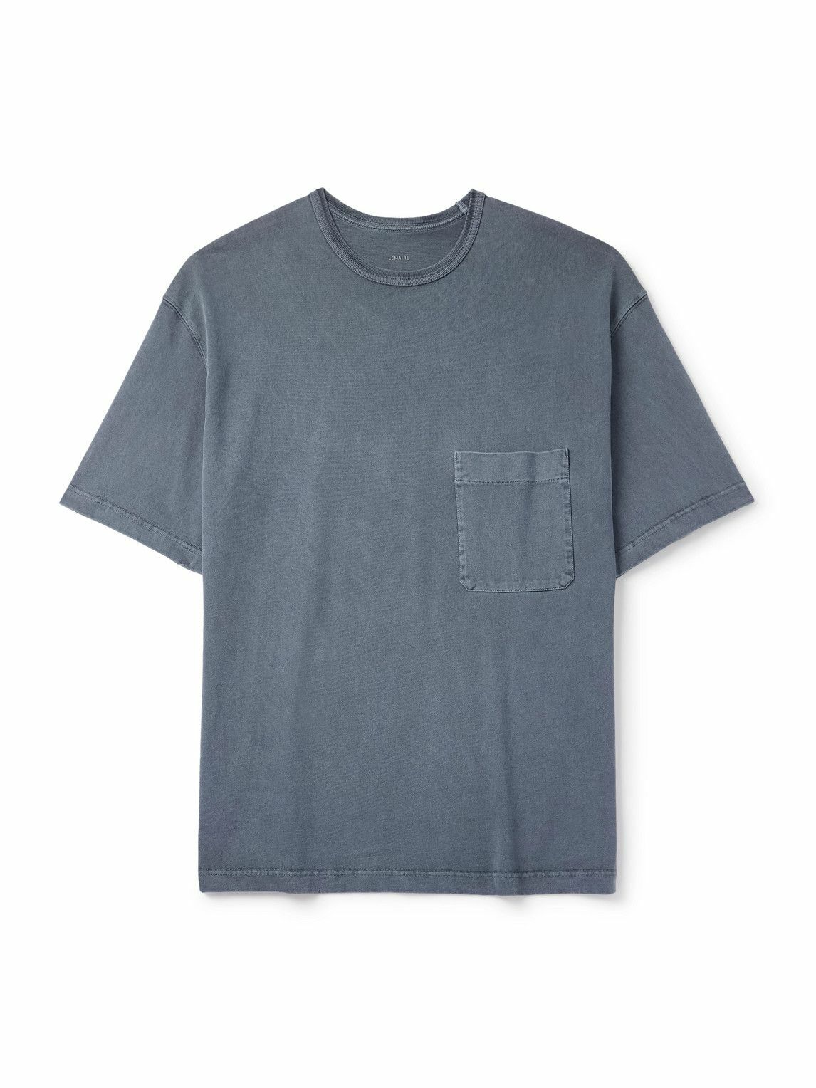 Lemaire Grey Poplin T-Shirt Lemaire