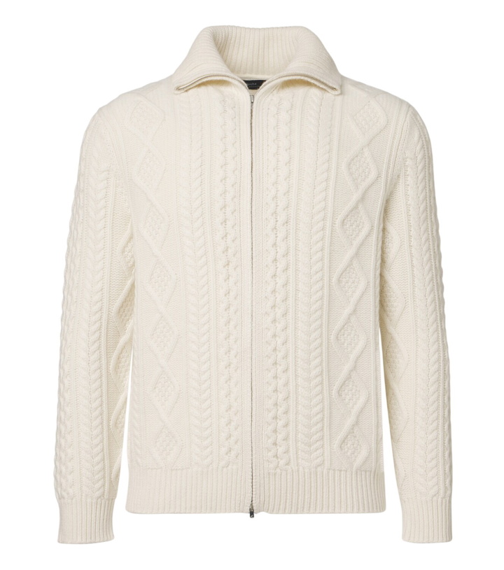 Photo: Arch4 Mr Walter cable-knit cashmere cardigan