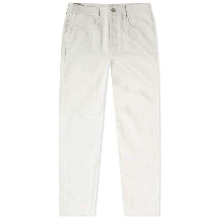 Photo: Jil Sander Men's 5-Pocket Pant in White