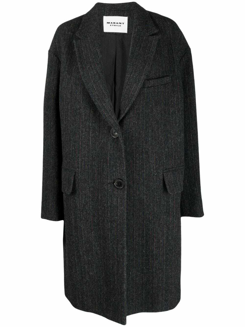 Isabel marant herringbone orders coat