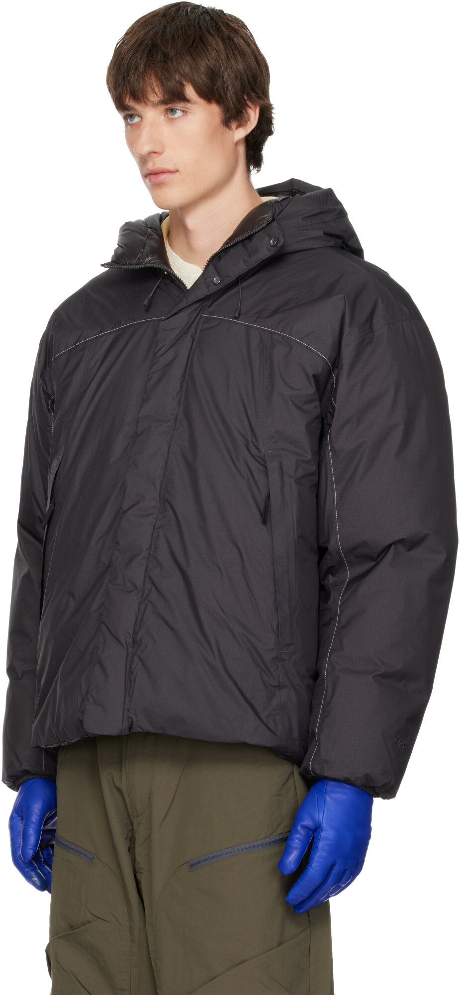The North Face Black 'Black Box' DRYVENT Reversible Down Jacket