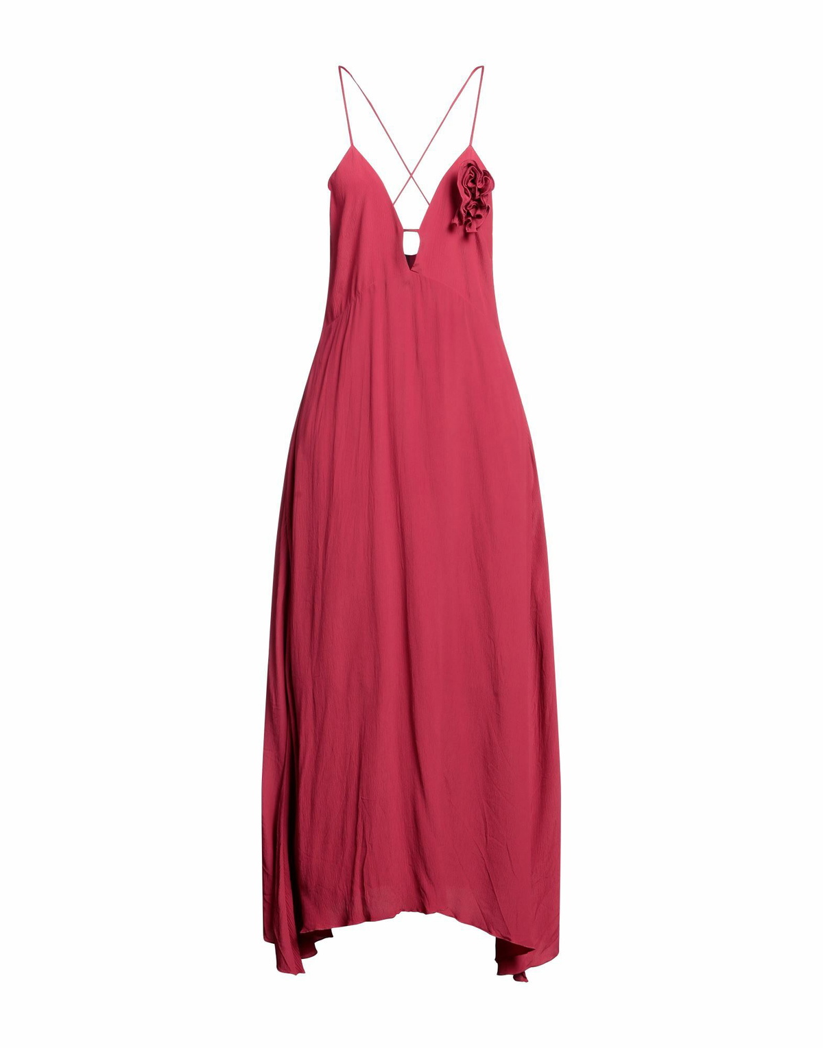 Manila Grace Womens Maxi dress Fuchsia