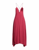 Manila Grace Womens Maxi dress Fuchsia