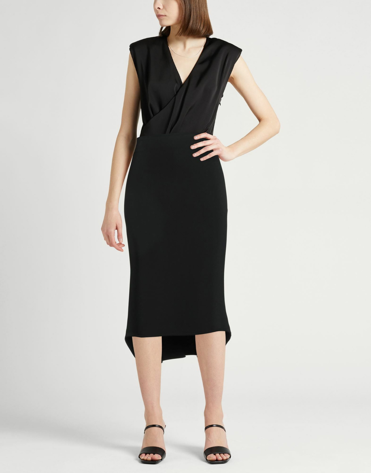Ermanno Scervino Womens Midi skirt in Black