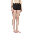 Versace Underwear Black Medusa Boy Shorts