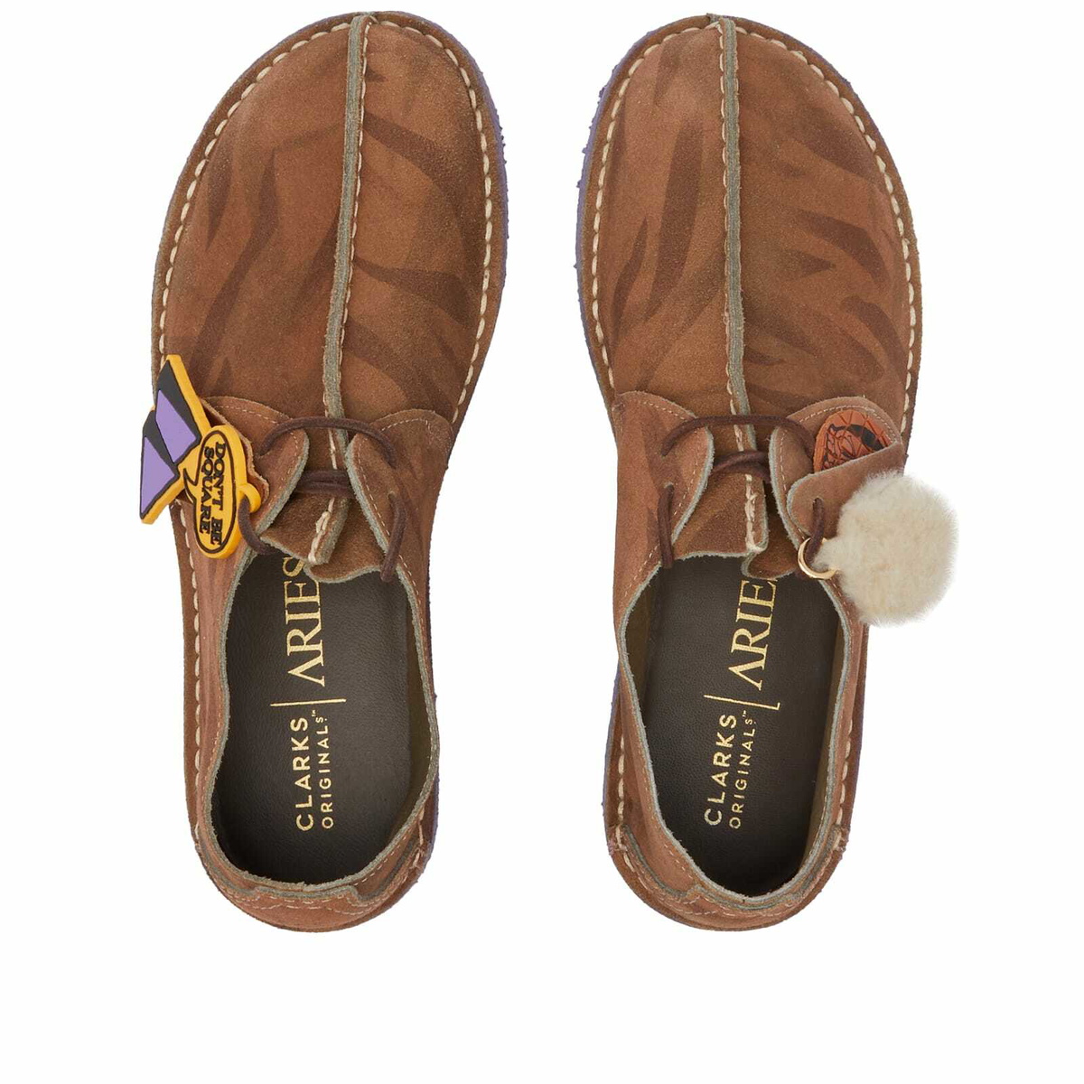 激安ブランド Clarks Originals Clarks Multi Brown in Trek Desert Aries x 靴
