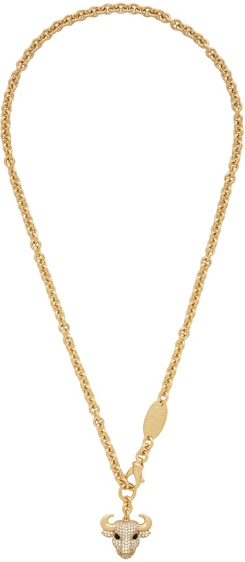 Photo: Vivienne Westwood Gold Bull Pendant Necklace