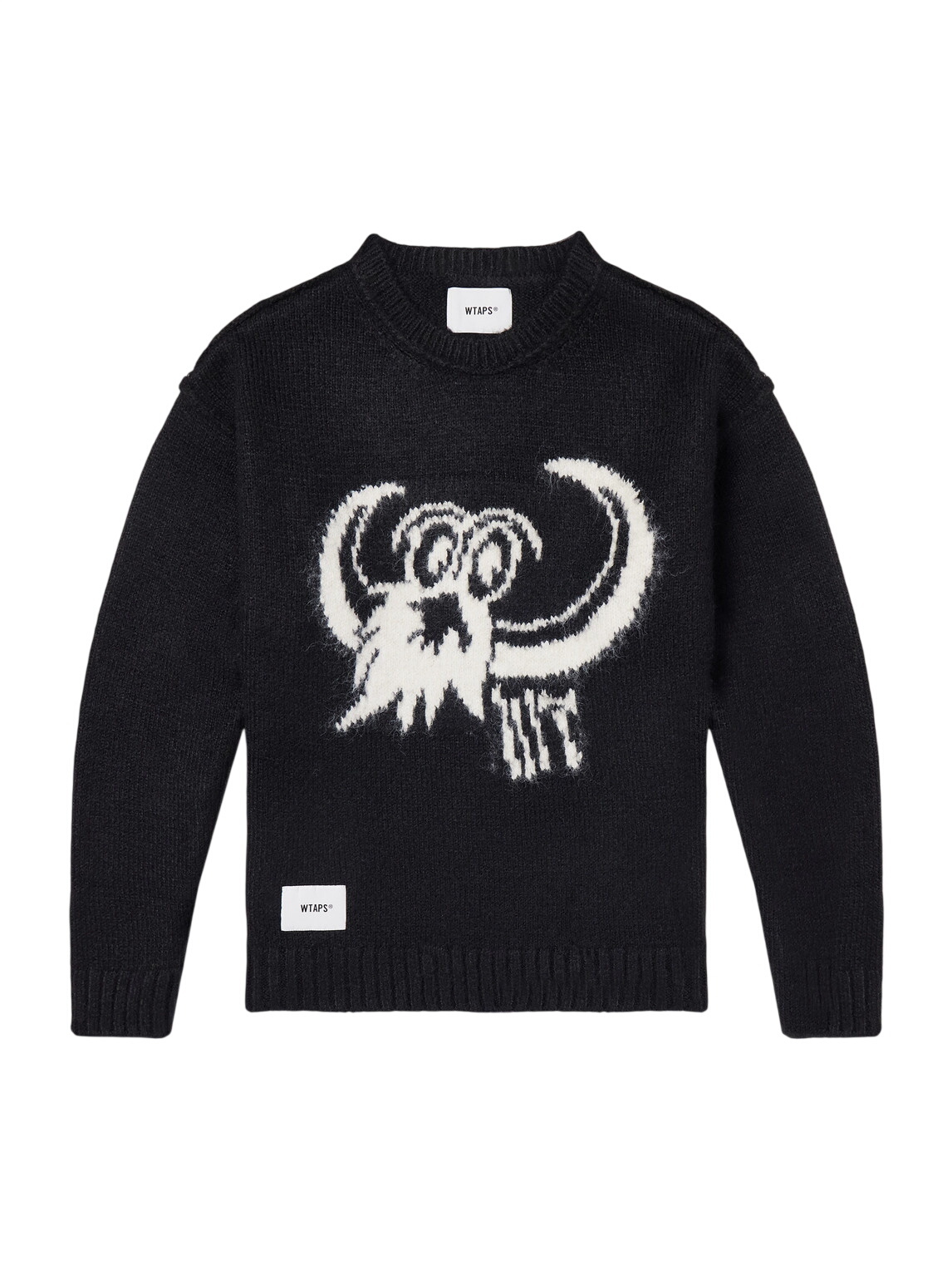 WTAPS - Palmer Knitted Zip-Up Cardigan - Black WTAPS
