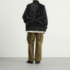 MASTERMIND WORLD Men's Layered Sherpa Jacket in Black