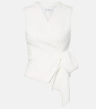 Max Mara Draped cady vest